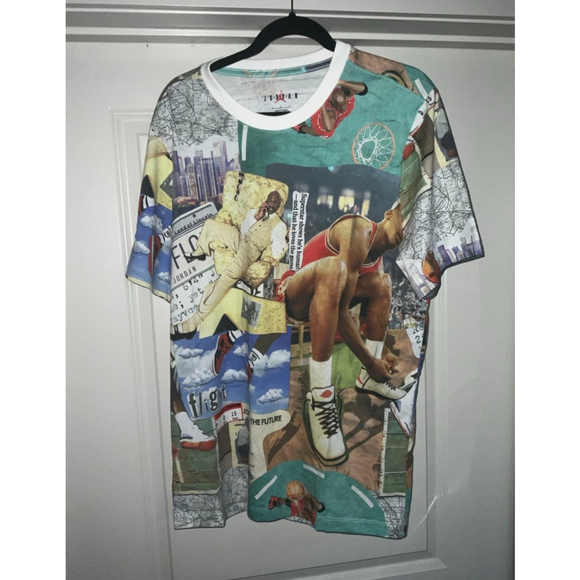 Nike Tech Fleece Shorts (M) + Jordan Graphic Tee (L) Bundle – Streetwear Set - Picture 5 of 6